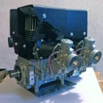 Engine RMZ 550 technical characteristics
