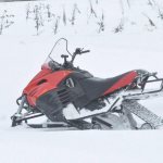 musher snowmobile