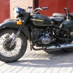 Beautiful Ural motorcycle