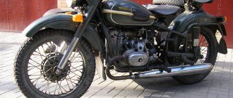Beautiful Ural motorcycle