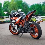 KTM RS 390 rear view