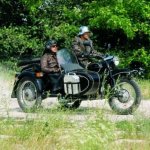 Легендарные советские мотоциклы - Днепр и Урал, фото мотоцикла днепр с коляской