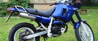 Motorcycle Honda AX-1