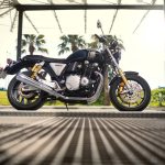 Honda CB 1100 motorcycle is an interesting choice for retro lovers