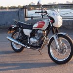 Motorcycle Honda CB 400 SS