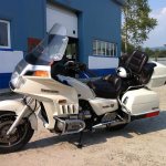 Motorcycle Honda GL 1200 Gold Wing - touring motorcycle of the Gold Wing series