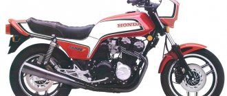 Motorcycle Honda Honda CB 1100 F 1983 1983