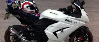 motorcycle Kawasaki Ninja 600