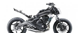 Motorcycle Kawasaki ER-6N