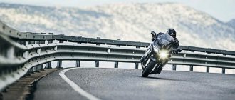 Motorcycle Yamaha FJR 1300
