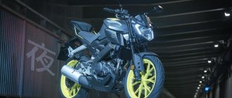 Мотоцикл Yamaha MT-125