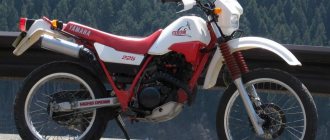 Обзор мотоцикла Yamaha XT 225 Serow