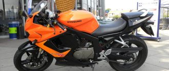 Обзор мотоциклов Hyosung серии GT125R