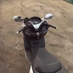 Why does a scooter have trouble starting when cold?
