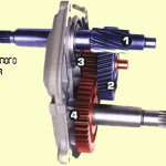 Scooter gearbox