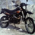 Racer Panther 200 in winter