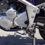 Air-cooled Yamaha Tricker XG 250 motorcycle power unit