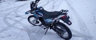 Blue and white Racer Panther RC300 GY8X