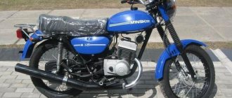 Blue Minsk 125