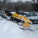 Snowmobile BRP Summit 670 and 800