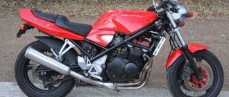 Suzuki bandit 400 красный