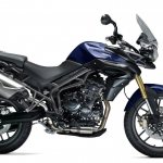Appearance of the Triumph Tiger 800 motorcycle